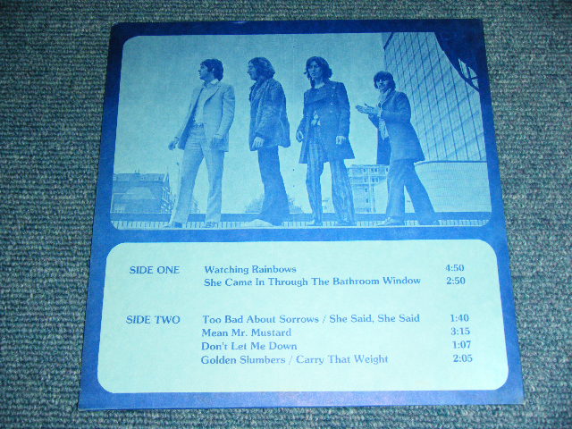 Photo: THE BEATLES -  WATCHINGRAINBOWS  ( Promo Copy for LP : COLOR MARVBLE WAX VINYL )   /  COLLECTORS ( BOOT )  7"EP 