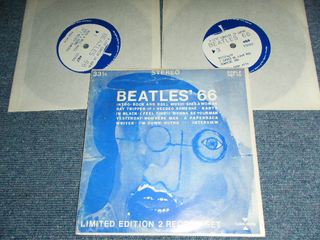 Photo1: THE BEATLES - BEATLES' 66 : A LIVE CONCERT IN JAPAN ( 1st  PRESS VERSION  : Limited Number  867)   /  COLLECTORS ( BOOT )  Double 7"EP 