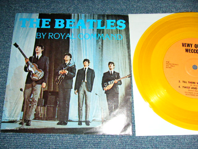 Photo: THE BEATLES - BY ROYAL COMMAND ( COLOR WAX VINYL : 2nd PRESS VERSION  )   /  COLLECTORS ( BOOT ) 7"EP 