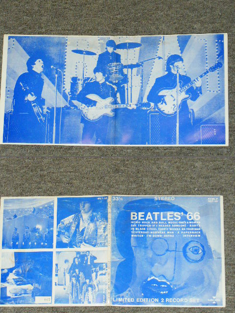 Photo: THE BEATLES - BEATLES' 66 : A LIVE CONCERT IN JAPAN ( 1st  PRESS VERSION  : Limited Number  867)   /  COLLECTORS ( BOOT )  Double 7"EP 