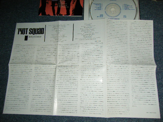 Photo: THERIOT SQUAD - ANYTIME / 1991 GERMAN + 1994 JAPAN OBI & LINNER  Used CD With OBI  