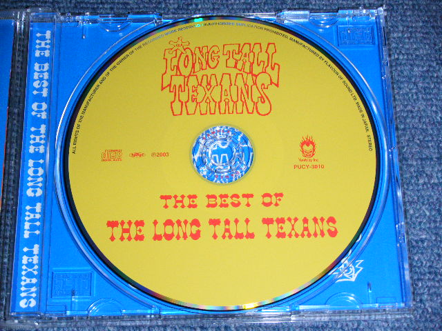 Photo: LONG TALL TEXANS - THE BEST OF  / 2003 JAPAN ORIGINAL PROMO Used CD With OBI 