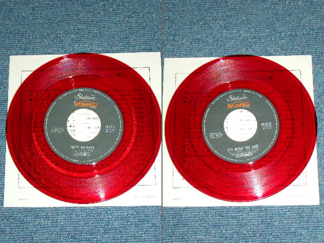 Photo: STEPPENWOLF - IT'S NEVER TOO LATE  / 1970 JAPAN ORIGINAL RED Wax Vinyl Used 7" Single 