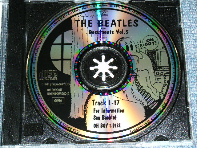Photo: THE BEATLES - DOCUMENTS VOL.5  / 1991 GERMAN  Used COLLECTOR'S CD 