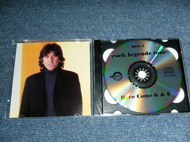 Photo: GEORGE HARRISON of THE BEATLES - ONE NIGHT IN A YOKOHAMA ARENA : GEORGE HARRISON ON STAGE IN JAPAN  / ???? FINLAND? Used COLLECTOR'S 2 CD's  