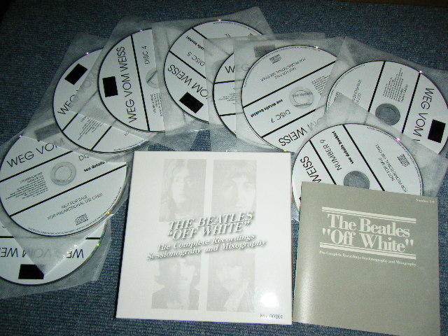 Photo1: THE BEATLES - OFF WHITE : THE COMPLETE RECORDINGS SESSIONOGRAHY AND MIXOGRAPHY  / ???? EU Used COLLECTOR'S 9 CD's Box set  With BOOKLET  