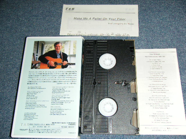 Photo: DOC WATSON - 1982-1993 RARE PERFORMANCES ( With TAB ) / 1990's ORIGINAL Used  VIDEO 