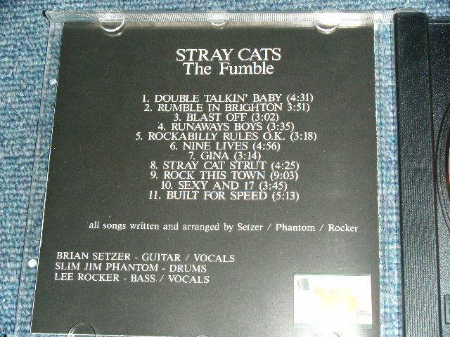 Photo: STRAY CATS ストレイ・キャッツ  - THE FUNBLE : RECORDED LIVE AT THE RITZ N.Y.C. 1989 / 1991 ITALY  COLLECTORS (  BOOT ) Brand New  CD