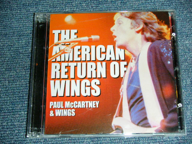 Photo1: PAUL McCARTNEY ( of THE BEATLES ) - THE AMERICAN RETURN OF WINGS ( 2 CD's ) / 1999 Used COLLECTOR'S 2 CD 