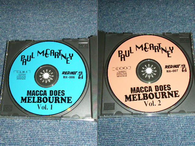 Photo: PAUL McCARTNEY ( of THE BEATLES ) - MACCA DOES MELBOURNE ( 2 CD's ) / Used COLLECTOR'S 2 CD 