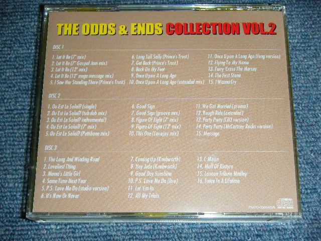 Photo: PAUL McCARTNEY ( of THE BEATLES ) - THE ODDS & ENDS COLLECTION VOL.2 ( 3 CD's ) / Used COLLECTOR'S 3 CD 