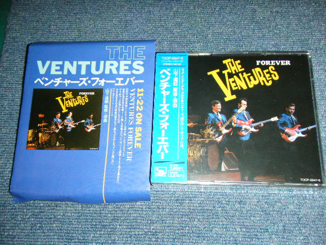 Photo1: THE VENTURES - FOREVER ( With FLYER )  / 1990 Promo JAPAN ONLY Brand New Sealed 2CD  Out-Of-Print 
