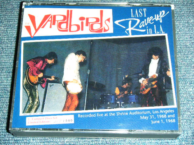 Photo1: THE YARDBIRDS - LAST RAVE-UP IN L.A. / Brand New COLLECTOR'S 2 CD