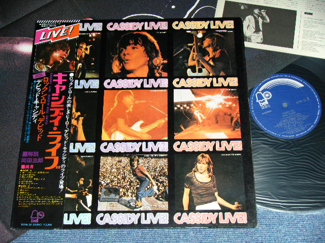 Photo1: DAVID CASSIDY - CASSIDY LIVE / 1974 JAPAN ORIGINAL With POSTER  Used LP With OBI