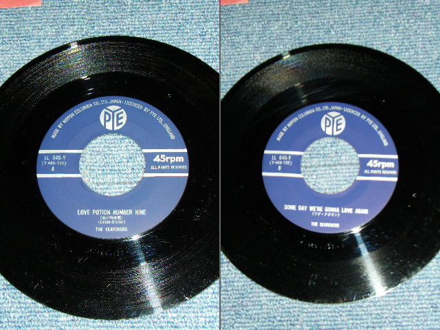 Photo: THE SEARCHERS サーチャーズ - LOVE POTION NUMBER NINE (Ex++/Ex++) / 1964 JAPAN ORIGINAL Used 7" Single