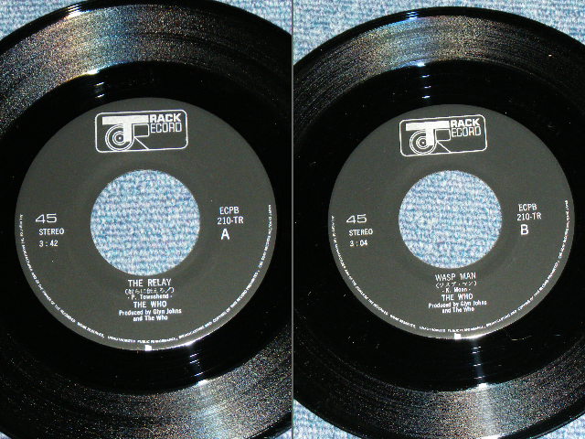 Photo: THE WHO - THE RELAY  / Early 1970's JAPAN ORIGINAL Used  7"45 With PICTURE COVER 