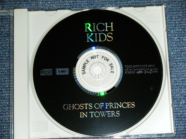 Photo: RICH KIDS - gHOST oF pRINCES iN tOWERS / 1996 JAPAN PROMO Used CD With OBI 