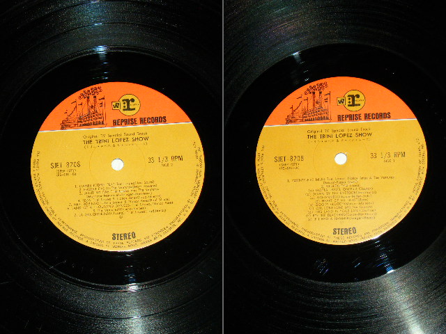 Photo: TRINI LOPEZ & THE VENTURES - THE TRINI LOPEZ SHOW / 1969 JAPAN ORIGINAL used  LP With OBI 