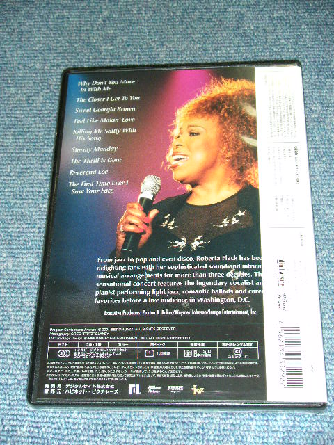 Photo: ROBERTA FLACK - IN CONCERT  / 2001 JAPAN ORIGINAL Brand New SEALED  DVD