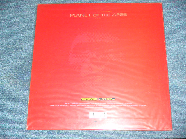 Photo: ost : JERRY GOLDSMITH - "PLANET OF THE APES /猿の惑星  " /1999 JAPAN ORIGINAL Used LP 