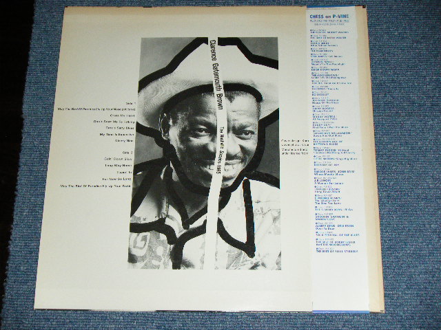 Photo: CLARENCE GATEMOUTH BROWN - THE NASHVILLE SESSION - 1965  / 1983 JAPAN Used  LP With OBI 