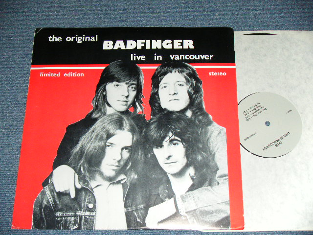 Photo1: BADFINGER - LIVE IN VANCOUVER  /  COLLECTORS ( BOOT )  LP