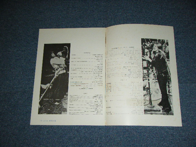 Photo: FILLMORE (　フィルモア最后のコンサート) / 1973 JAPAN ORIGINAL MOVIE BOOK