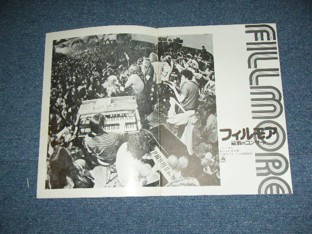 Photo: FILLMORE (　フィルモア最后のコンサート) / 1973 JAPAN ORIGINAL MOVIE BOOK