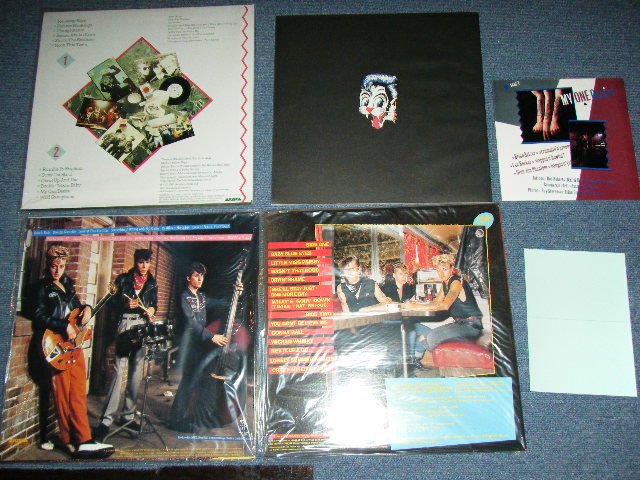 Photo: STRAY CATS  ストレイ・キャッツ - LP BOX   / 1996 JAPAN 3LPs BOX SET With OBI + EP + BOOKLET  + STICKER 
