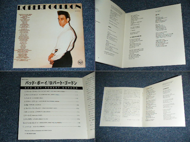 Photo: ROBERT GORDON - BAD BOY /  1993 JAPAN  Original Used CD 