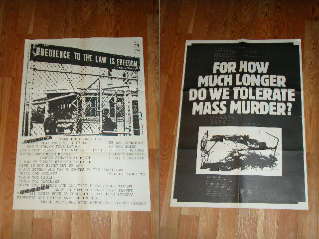 Photo: THE POP GROUP - FOR HOW MUCH LONGER  DO WE TOLERATE  MASS MURDER ? /  1981 JAPAN ORIGINAL Used LP With OBI