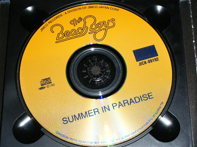 Photo: THE BEACH BOYS - SUMMER IN PARADISE  / 1993  JAPAN  ORIGINAL Used CD With OBI 