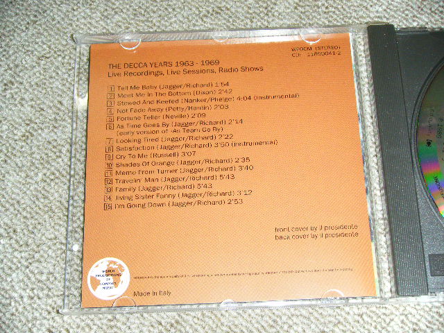 Photo: THE ROLLING STONES -  THE DECCA YEARS VOL.5 / 1989 ITALY ORIGINAL?  COLLECTOR'S (BOOT)  CD 