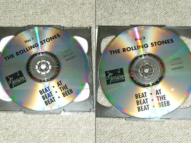 Photo: THE ROLLING STONES -  BEAT BEAT BEAT : AT THE BEEB / 1994 GERMAN  ORIGINAL?  COLLECTOR'S (BOOT) 2 CD 