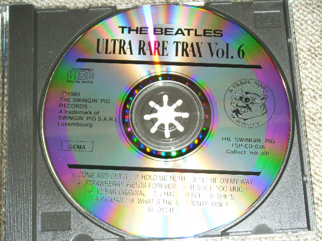 Photo: THE BEATLES -  ULTRA RARE TRAX VOL.6 / 1989 GERMAN ORIGINAL Brand New  COLLECTOR'S CD 