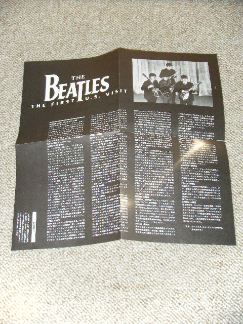 Photo: BEATLES - THE FIRST U.S. VISIT / 1992 JAPAN ORIGINAL Used  VIDEO 