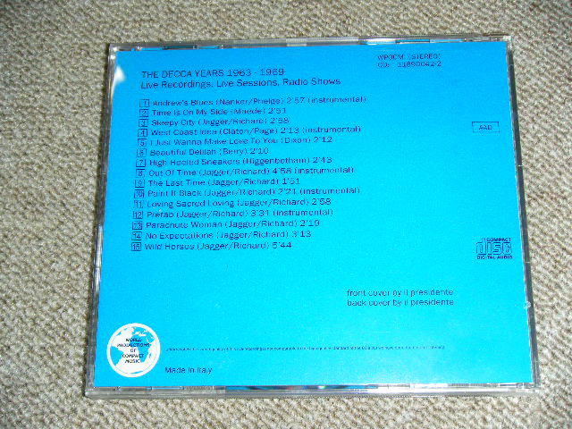 Photo: THE ROLLING STONES -  THE DECCA YEARS VOL.6 / 1989 ITALY ORIGINAL?  COLLECTOR'S (BOOT)  CD 