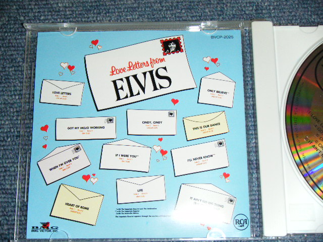 Photo: ELVIS PRESLEY - LOVE LETTERS FROM ELVIS / 1991 JAPAN Original 1st Press Used CD With OBI 