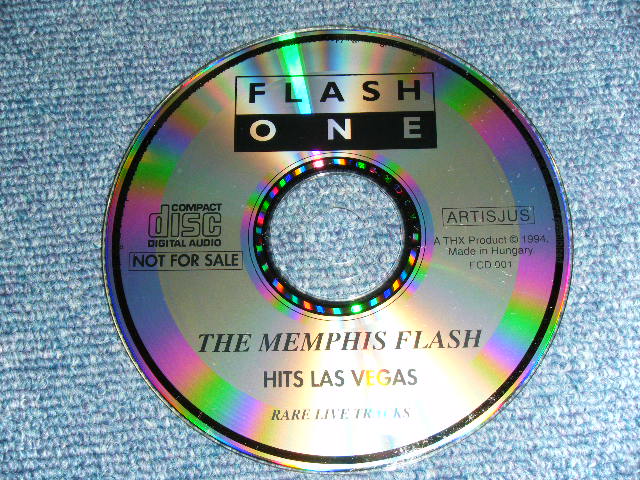 Photo: ELVIS PRESLEY - THE MEMPHIS FLASH : HITS LAS VEGAS : RARE LIVE  TRACKS  /   COLLECTOR'S BOOT Used CD  