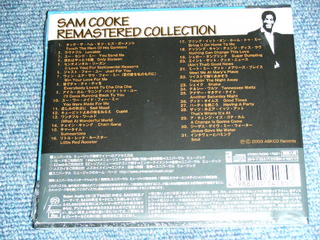 Photo: SAM COOKE - PORTRAIT OF A LEGEND 1951-1964 / 2002 IMPORT + JAPAN ORIGINAL OBI & LINNER  Limited Digi-Pack Brand New SEALED CD Out-Of-Print