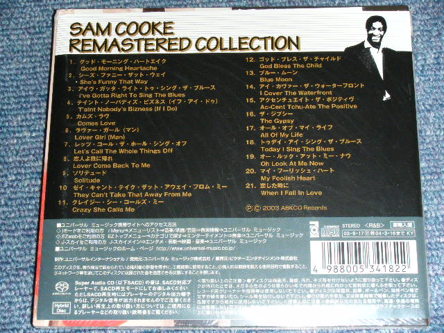 Photo: SAM COOKE - TRIBUTE TO THE LADY ( BILLY HOLIDAY )  / 2002 IMPORT + JAPAN ORIGINAL OBI & LINNER  Limited Digi-Pack Brand New SEALED CD Out-Of-Print