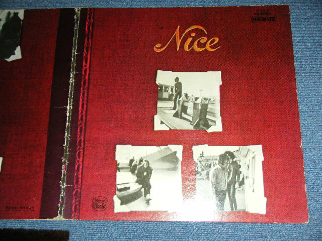 Photo: THE NICE ( KEITH EMERSON- NICE / 1970? JAPAN  ORIGINAL 'RED WAX Vinyl' Used  LP 