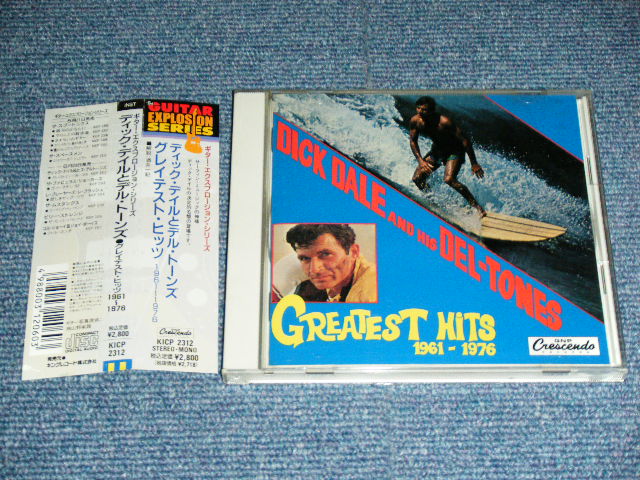 Photo1: DICK DALE & HIS DEL-TONES - GREATEST HITS 1961-1976 / 1992 JAPAN ORIGINAL Used CD With OBI 