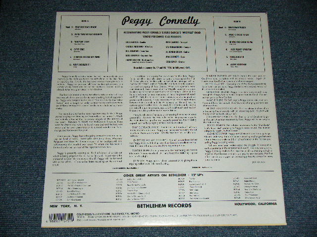 Photo: PEGGY CONNELLY - WITH RUSS GARCIA'S WIGVILLE BAND / 1992 JAPAN LIMITED REISSUE Used LP