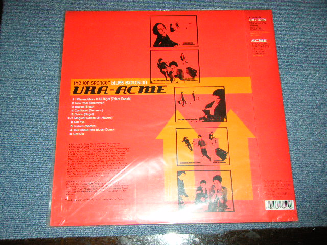 Photo: THE JON SPENCER BLUES EXPLOSION - URA-ACME  / 1999 JAPAN ORIGINAL Used LP With Obi & Outer Vinyl 