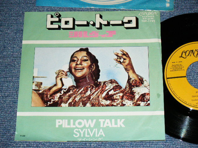 Photo1: SYLVIA - PILLOW TALK /  1973 JAPAN ORIGINAL Used 7" Single 