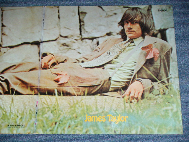 Photo: JAMES TAYLOR - JAMES TAYLOR / 1968 JAPAN ORIGINAL RED WAX Vinyl 1st  Press used  LP 