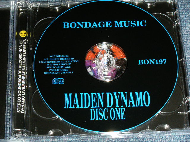Photo: IRON MAIDEN アイアン・メイデン - MAIDEN DYNAMO /   COLLECTOR'S (BOOT) BRAND NEW 2 CD's  