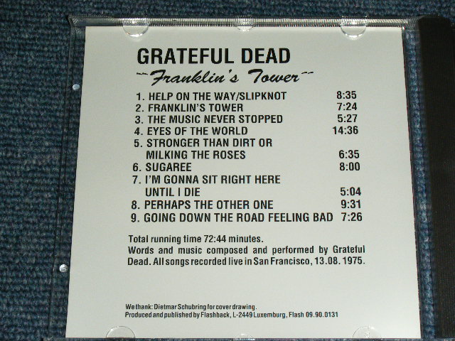 Photo: GRATEFUL DEAD グレイトフル・デッド - FRANKLIN'S TOWER  /  1990 COLLECTOR'S (BOOT) BRAND NEW  CD