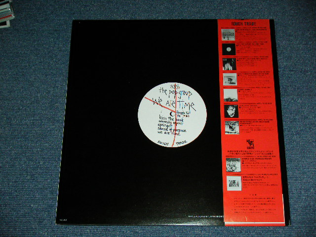 Photo: THE POP GROUP -  WE ARE TIME /  1980 JAPAN ORIGINAL White Label PROMO Used LP With OBI